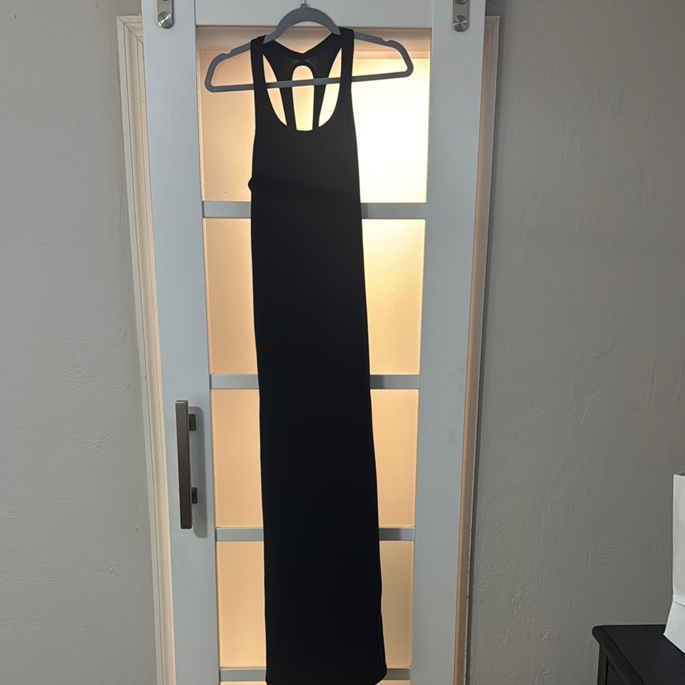 Elegant Black Maxi Dress